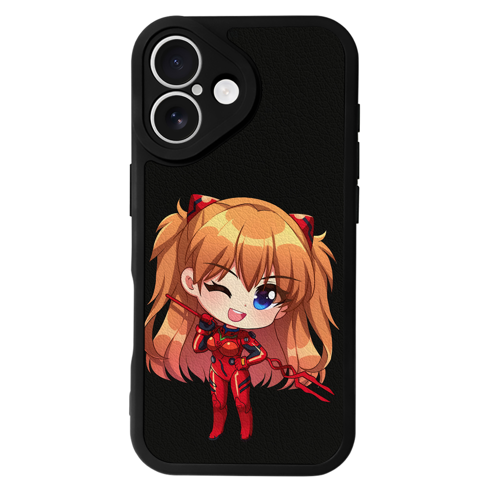 （画像用） EVA 新世紀エヴァンゲリオン 【iPhone 16シリーズ対応】シリコンスマホケース（レザー調） 材質：シリコン